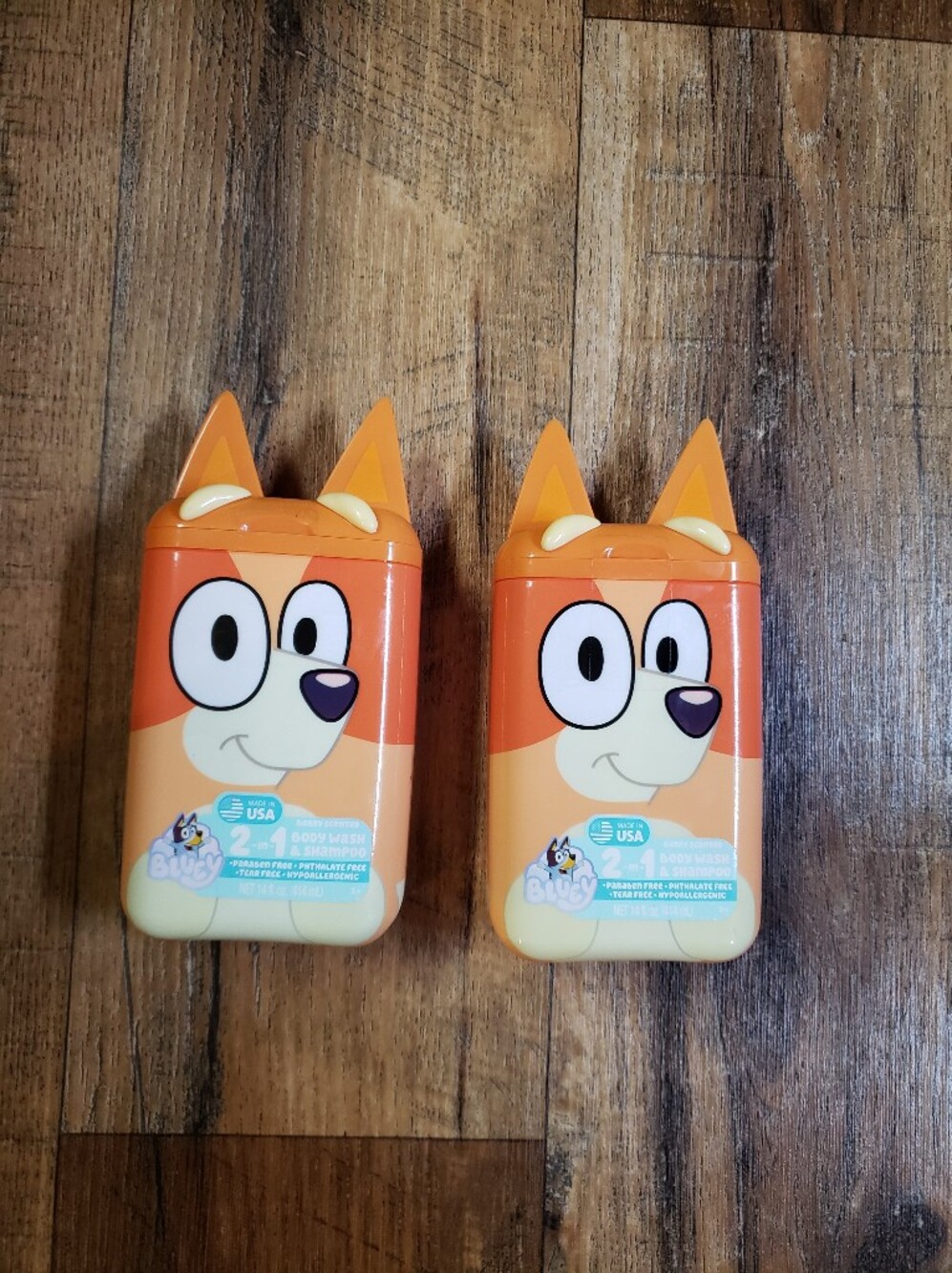 Set Of 2 Bluey Berry Scented Shampoo & Body Wash